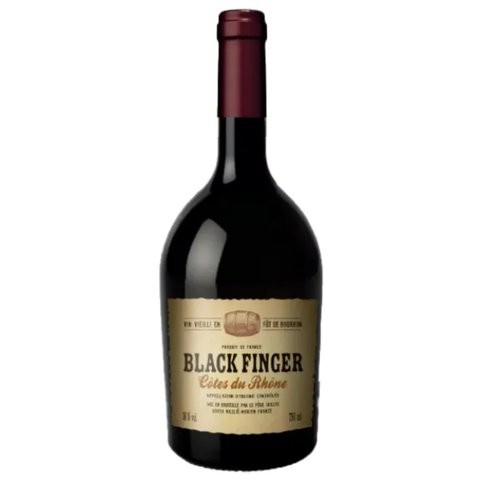 VINHO FRA BLACK FINGER AOC COTES DU RHONE 750ML