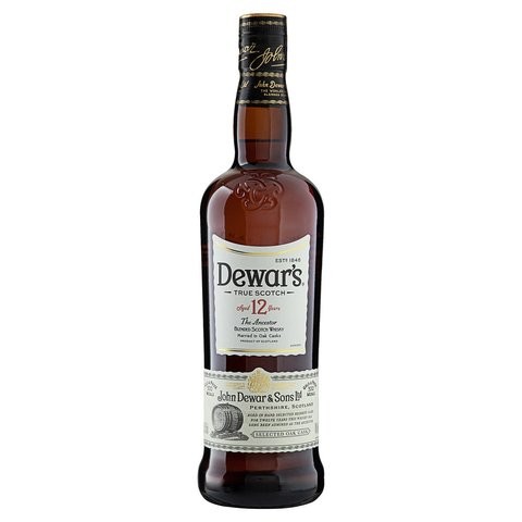 WHISKY DEWARS 12 YEARS 750ML