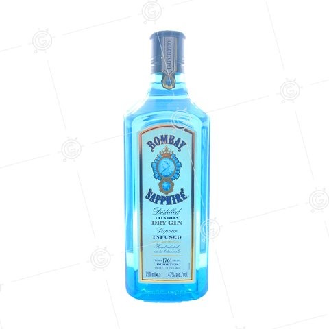 GIN BOMBAY SAPPHIRE 750ML