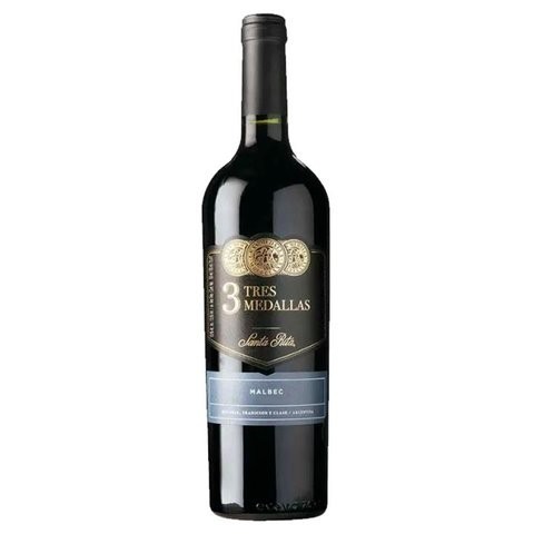 VINHO ARG 3 MEDALLAS MALBEC 750ML