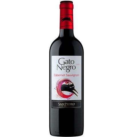 VINHO CHI GATO NEGRO CABERNET SAUVIGNON 750ML