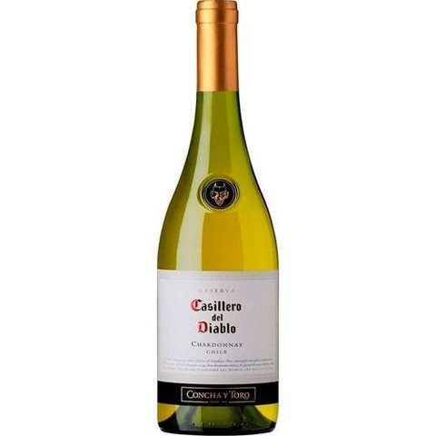 VINHO CHI CASILLERO DEL DIABLO CHARDONNAY 750ML
