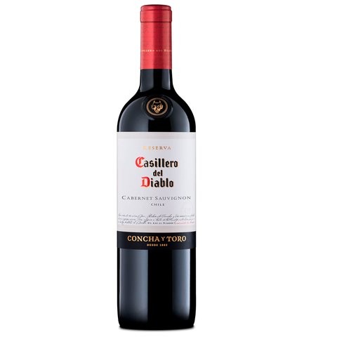 VINHO CHI CASILLERO DEL DIABLO CABERNET SAUVIGNON 750ML
