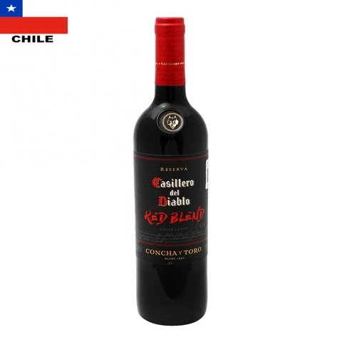 VINHO CHI CASILLERO DEL DIABLO RED BLEND 750ML