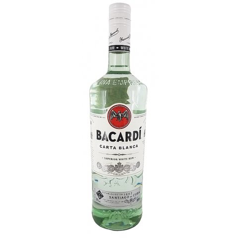 RON BACARDI CARTA BLANCA 998ML