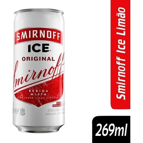 VODKA SMIRNOFF ICE 269ML LATA