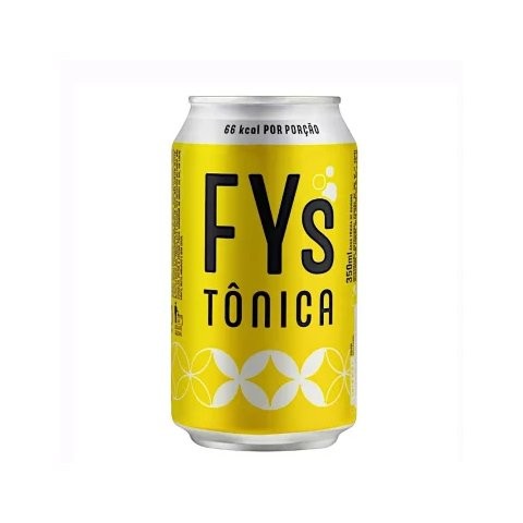 ÁGUA TÔNICA FYS COM LIMÃO LATA 350ML