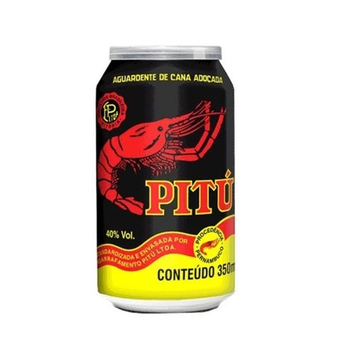 AGUARDENTE PITÚ LATA 350ML