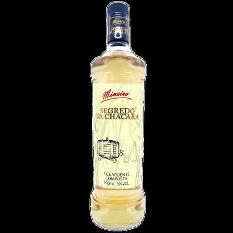 CACHAÇA MINEIRA SEGREDO DA CHACARA OURO 900 ML PARATUDO