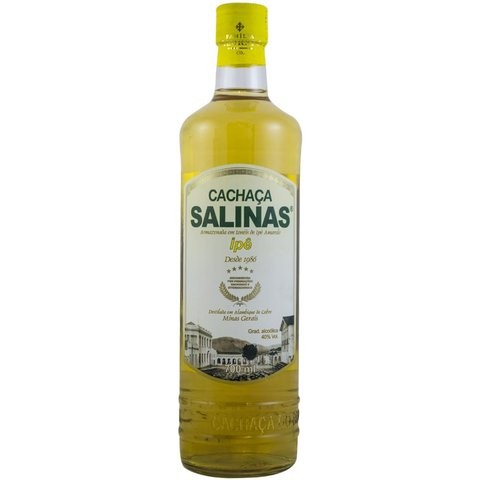 CACHAÇA SALINAS IPE 700ML