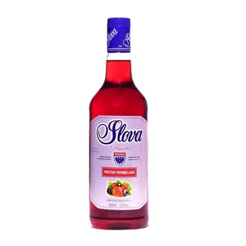 VODKA SLOVA FRUTAS VERMELHAS 965ML