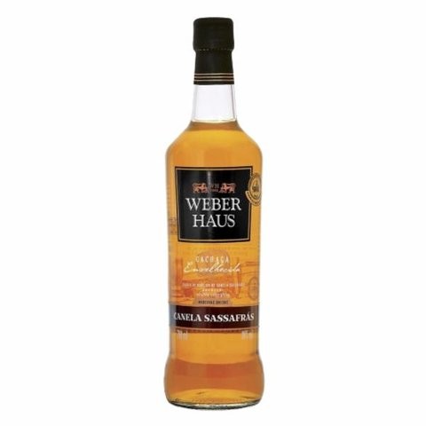 CACHAÇA WEBER HAUS CANELA 700ML