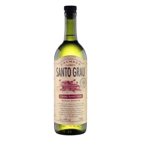 CACHAÇA SANTO GRAU CORNEL XAVIER 750ML
