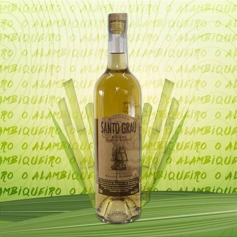 CACHAÇA SANTO GRAU SOLERA CINCO BOTAS 750ML