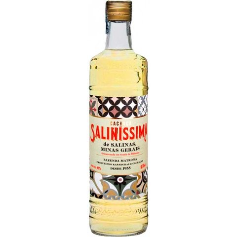 CACHAÇA SALINÍSSIMA OURO 670ML