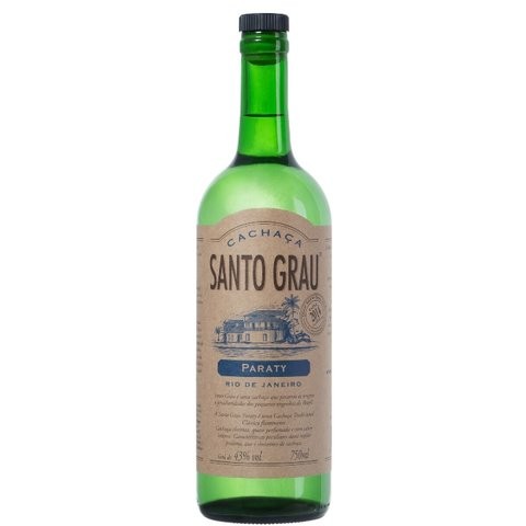 CACHAÇA SANTO GRAU PARATY RESERVA 750ML
