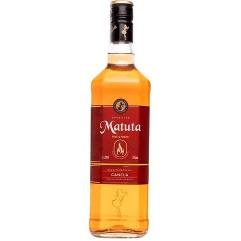 CACHAÇA MATUTA CANELA 1000ML