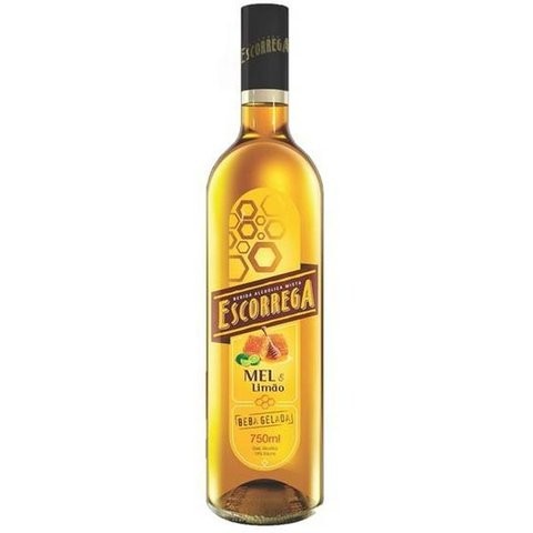 CACHAÇA ESCORREGA MEL E LIMÃO 750ML