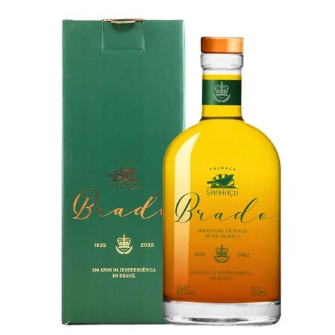 CACHAÇA SANHAÇU BRADO - IPÊ AMARELO 750ML