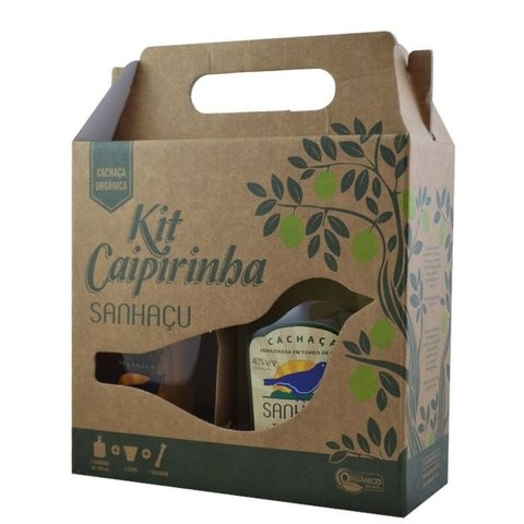 CACHAÇA SANHAÇU KIT CAIPIRINHA